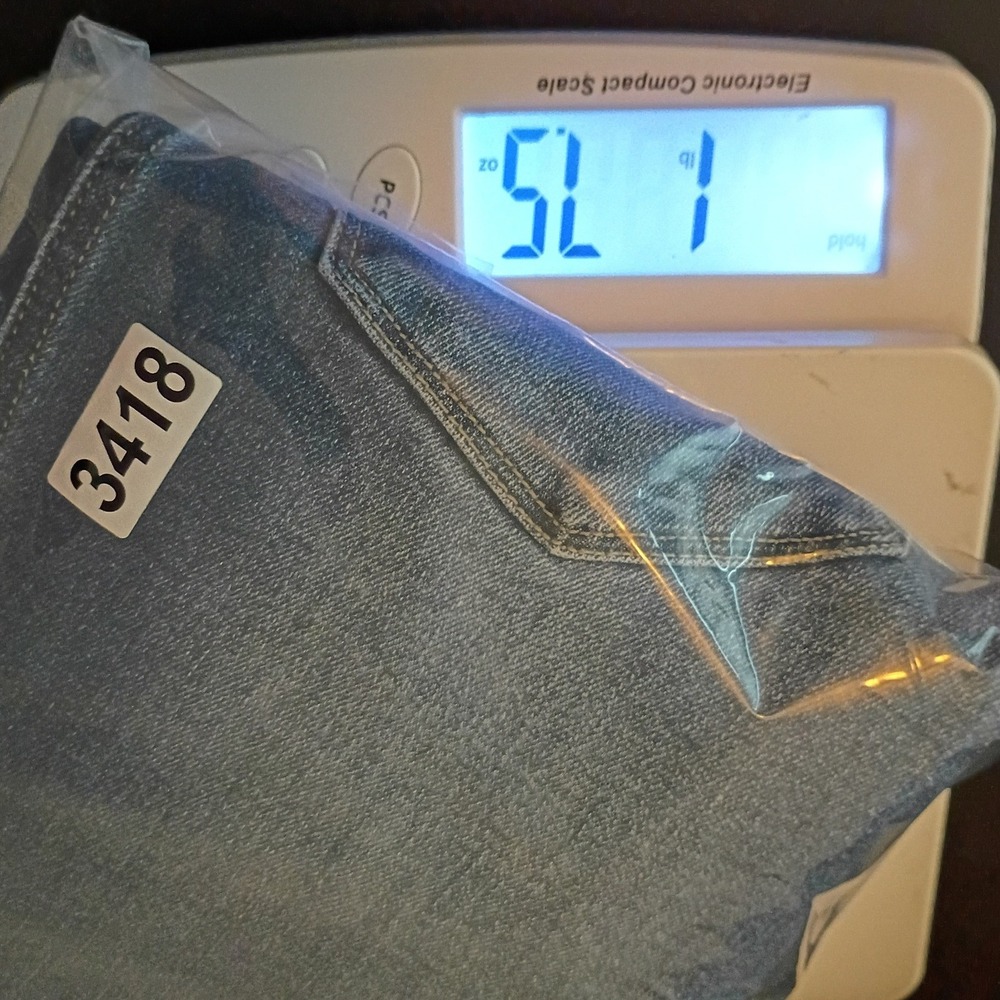 KanCan Estilo Flare Jeans Women 11/29 Blue High Rise Raw Hem Distressed Boho - Picture 12 of 12
